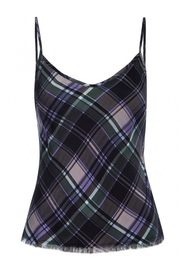 Lera Plaid Tank